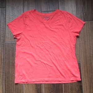 J. Crew Coral T-shirt